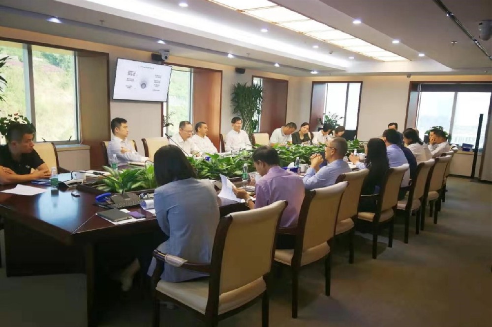 新七集团来我司参观座谈